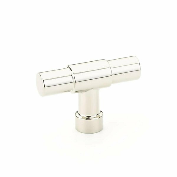 Kd Mobiliario 2 in. Jasper Finger Pull Cabinet Knob, Bright Nickel KD3240019